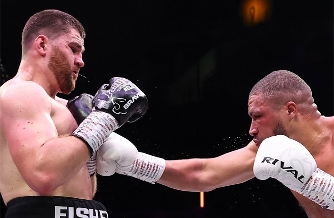 Pirotton caused Fisher some problems Photo Credit: Zuffa Boxing