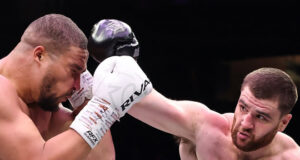 Johnny Fisher secured a majority decision win over Michael Pirotton Photo Credit: Zuffa Boxing