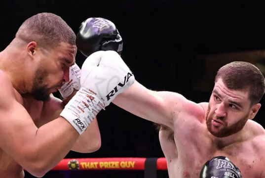 Johnny Fisher secured a majority decision win over Michael Pirotton Photo Credit: Zuffa Boxing