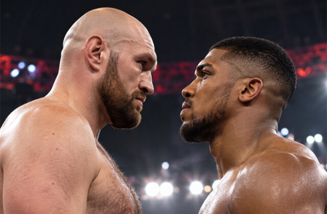 Fury and Joshua will come face-to-face for the first time at Wednesday's press conference in London Fury and Joshua will come face-to-face for the first time at Wednesday's press conference in London