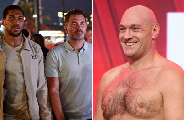 Fury-Joshua Wembley talks have re-opened, according to Eddie Hearn Photo Credit: Mark Robinson Matchroom Boxing Fury-Joshua Wembley talks have re-opened, according to Eddie Hearn Photo Credit: Mark Robinson Matchroom Boxing