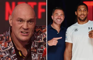 Tyson Fury: Eddie Hearn called Joshua ‘finished’ after Prenga knockdowns Fury slams Hearn as "sellout" over alleged Joshua comments Photo Credit: Mark Robinson Matchroom Boxing