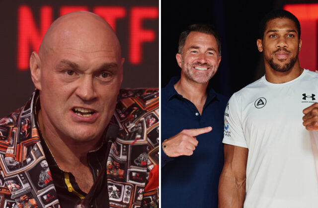 Fury slams Hearn as "sellout" over alleged Joshua comments Photo Credit: Mark Robinson Matchroom Boxing Fury slams Hearn as "sellout" over alleged Joshua comments Photo Credit: Mark Robinson Matchroom Boxing