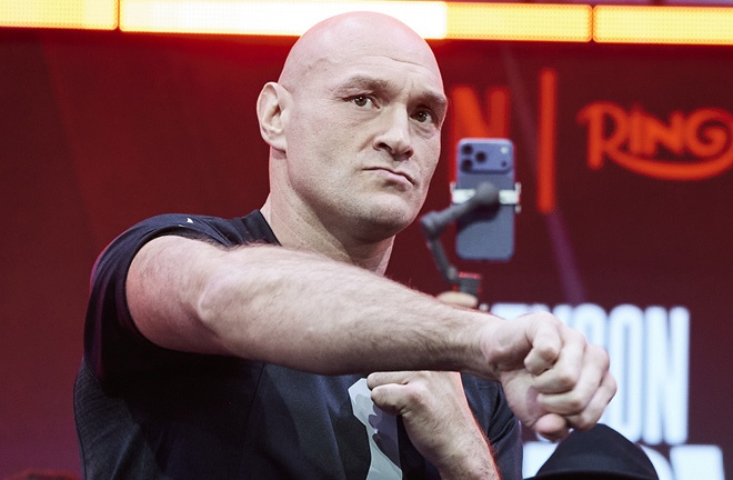 Fury has now enrolled into VADA testing Photo Credit: Mark Robinson