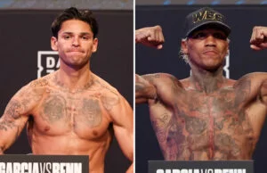 Ryan Garcia vs Conor Benn Weigh In Results Garcia vs Benn weigh in ahead of title fight in Las Vegas Photo Credit: Zuffa Boxing