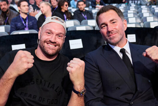 Eddie Hearn has responded to Tyson Fury Photo Credit: Mark Robinson Matchroom Boxing