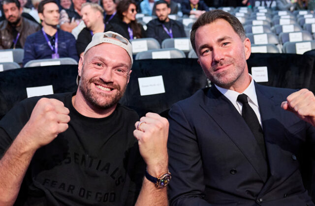 Eddie Hearn has responded to Tyson Fury Photo Credit: Mark Robinson Matchroom Boxing Eddie Hearn has responded to Tyson Fury Photo Credit: Mark Robinson Matchroom Boxing