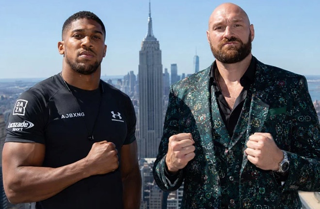 Fury-Joshua was expected to land in New York