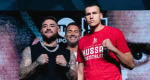 Andy Ruiz Jr faces Damian Knyba in a heavyweight clash in Newark on Friday Photo Credit: Zachariah Delgado/Matchroom Boxing