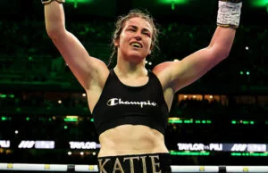 Katie Taylor vs Flora Pili Results & Post-Fight Report Katie Taylor closed out her incredible career with victory over Flora Pili at Croke Park Photo Credit: Mark Robinson Matchroom Boxing