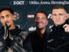 Ben Whittaker faces Conor Wallace in a final eliminator for the IBF light heavyweight title in Birmingham Photo Credit: Matchroom Boxing
