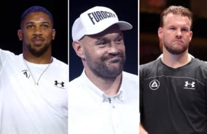 Tyson Fury slams Anthony Joshua return to Ben Davison Tyson Fury is not impressed by Anthony Joshua's return to Ben Davison Photo Credit: Richard Pelham/Getty Images for Netflix/Mark Robinson/Matchroom Boxing