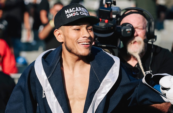 Gonzalez returns Photo Credit: Zachariah Delgado Matchroom Boxing
