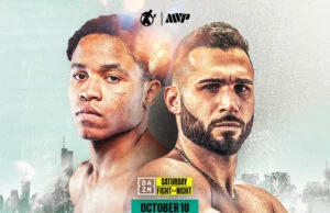 Floyd Schofield faces Lucas Bahdi for the vacant WBA lightweight world title in Chicago on Saturday Photo Credit: Golden Boy