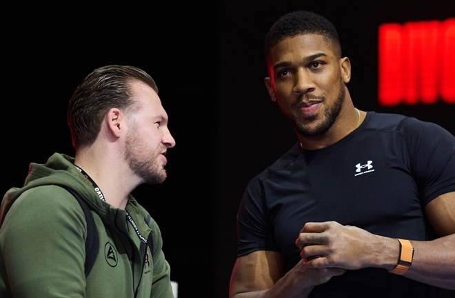 Ben Davison will train Anthony Joshua for his fight against Tyson Fury Photo Credit: Mark Robinson Matchroom Boxing