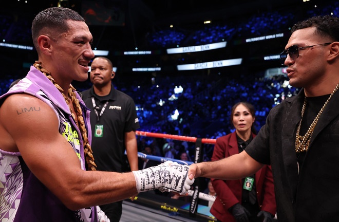 Benavidez is hoping to face Opetaia for the undisputed cruiserweight championship Photo Credit: Zuffa Boxing