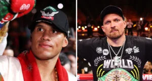 David Benavidez says he has held talks to face Oleksandr Usyk Photo Credit: Cris Esquada/Golden Boy Promotions/Mark Robinson Matchroom Boxing