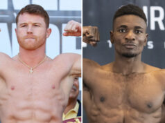 Canelo Alvarez vs Christian Mbilli – Preview & Predictions Canelo vs Mbilli headlines in Riyadh on Saturday Photo Credit: Ed Mulholland/Matchroom/Vincent Ethier/Eye Of The Tiger