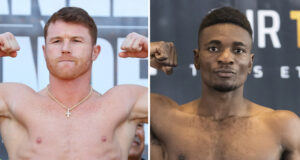 Canelo vs Mbilli headlines in Riyadh on Saturday Photo Credit: Ed Mulholland/Matchroom/Vincent Ethier/Eye Of The Tiger