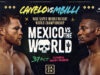 Canelo Alvarez challenges Christian Mbilli for his WBC super middleweight world title in Riyadh on Saturday