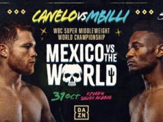 Canelo Alvarez challenges Christian Mbilli for his WBC super middleweight world title in Riyadh on Saturday