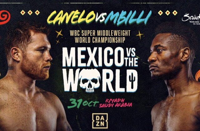 Canelo Alvarez challenges Christian Mbilli for his WBC super middleweight world title in Riyadh on Saturday Canelo Alvarez challenges Christian Mbilli for his WBC super middleweight world title in Riyadh on Saturday
