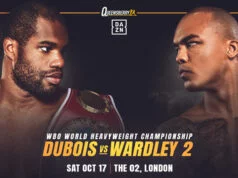 Daniel Dubois faces Fabio Wardley in a highly-anticipated world heavyweight title rematch at the O2 Arena on Saturday Photo Credit: Queensberry