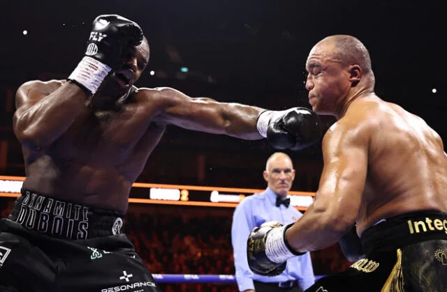 Daniel Dubois stopped Fabio Wardley in two rounds of their rematch Photo Credit: Queensberry Daniel Dubois stopped Fabio Wardley in two rounds of their rematch Photo Credit: Queensberry