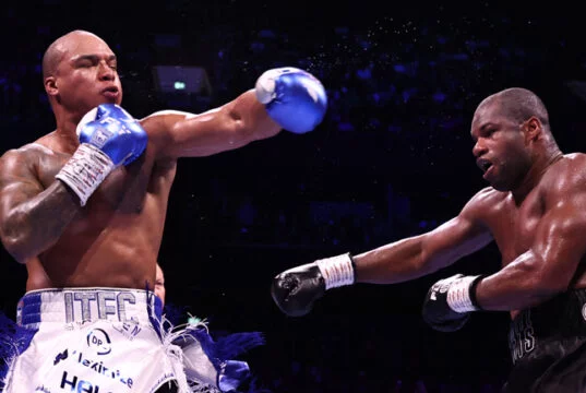 Daniel Dubois has taken a swipe at Fabio Wardley's power ahead of Saturday's rematch Photo Credit: Queensberry, Leigh Dawney