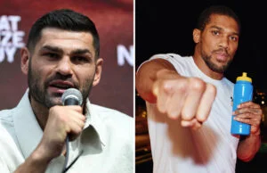 Filip Hrgovic says Anthony Joshua should retire after his fight with Tyson Fury Photo Credit: Queensberry/Mark Robinson Matchroom Boxing