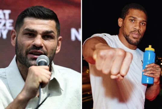 Filip Hrgovic says Anthony Joshua should retire after his fight with Tyson Fury Photo Credit: Queensberry/Mark Robinson Matchroom Boxing