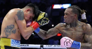 O'Shaquie Foster unified the super featherweight division with a dominant win over Emanuel Navarrete Photo Credit: Top Rank