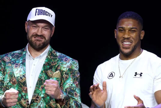 Tyson Fury faces Anthony Joshua on December 11 in Cardiff Photo Credit: Richard Pelham/Getty Images for Netflix