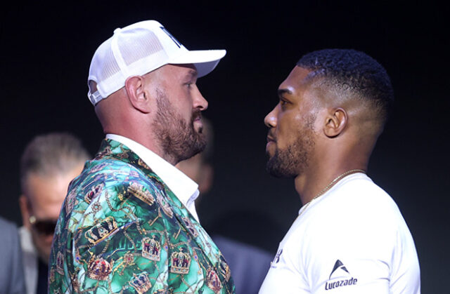 Tyson Fury is the betting favourite to defeat Anthony Joshua Photo Credit: Richard Pelham/Getty Images for Netflix Tyson Fury is the betting favourite to defeat Anthony Joshua Photo Credit: Richard Pelham/Getty Images for Netflix