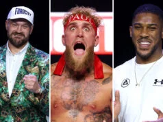 Jake Paul wants Fury vs Joshua winner Jake Paul apparently wants the winner of Fury vs Joshua Photo Credit: Cris Esqueda / Golden Boy Promotions/Photo Credit: Richard Pelham/Getty Images for Netflix