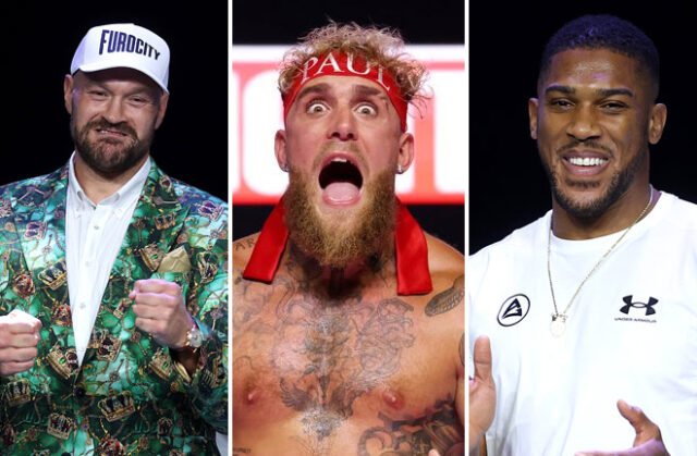 Jake Paul apparently wants the winner of Fury vs Joshua Photo Credit: Cris Esqueda / Golden Boy Promotions/Photo Credit: Richard Pelham/Getty Images for Netflix Jake Paul apparently wants the winner of Fury vs Joshua Photo Credit: Cris Esqueda / Golden Boy Promotions/Photo Credit: Richard Pelham/Getty Images for Netflix