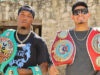 Emanuel Navarrete faces O'Shaquie Foster in a super featherweight world title unification on Saturday in Texas Photo Credit: Top Rank