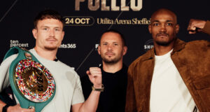 Dalton Smith defends his WBC super lightweight world title against Alberto Puello in Sheffield on Saturday Photo Credit: Matchroom Boxing