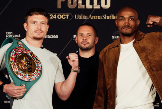 Dalton Smith defends his WBC super lightweight world title against Alberto Puello in Sheffield on Saturday Photo Credit: Matchroom Boxing