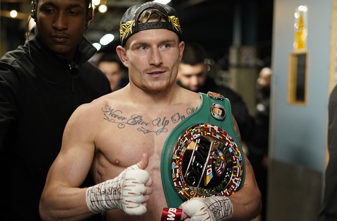 Smith retained his WBC super lightweight world title for the first time Photo Credit: Dave Thompson Matchroom Boxing