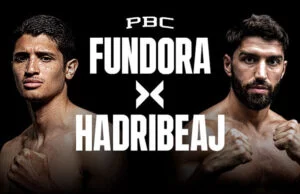Sebastian Fundora vs Ermal Hadribeaj – How To Watch It Sebastian Fundora defends his WBC super welterweight world title against Ermal Hadribeaj in Las Vegas on Saturday Photo Credit: PBC