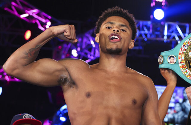 Shakur Stevenson's next move has become clearer Photo Credit: Mikey Williams/Top Rank Shakur Stevenson's next move has become clearer Photo Credit: Mikey Williams/Top Rank