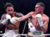 Ben Whittaker survived a final round scare to beat Conor Wallace by unanimous decision in Birmingham Photo Credit: Mark Robinson Matchroom Boxing
