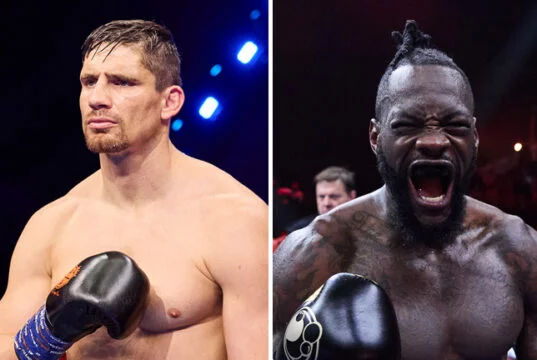 Rico Verhoeven ‘in talks’ to fight Deontay Wilder on Fury vs Joshua card Rico Verhoeven says he's in talks to face Deontay Wilder Photo Credit: Mark Robinson Matchroom Boxing
